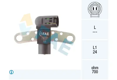 Gran Oferta Sensor de revoluciones, control del motor FAE 79031 FAE 79.031